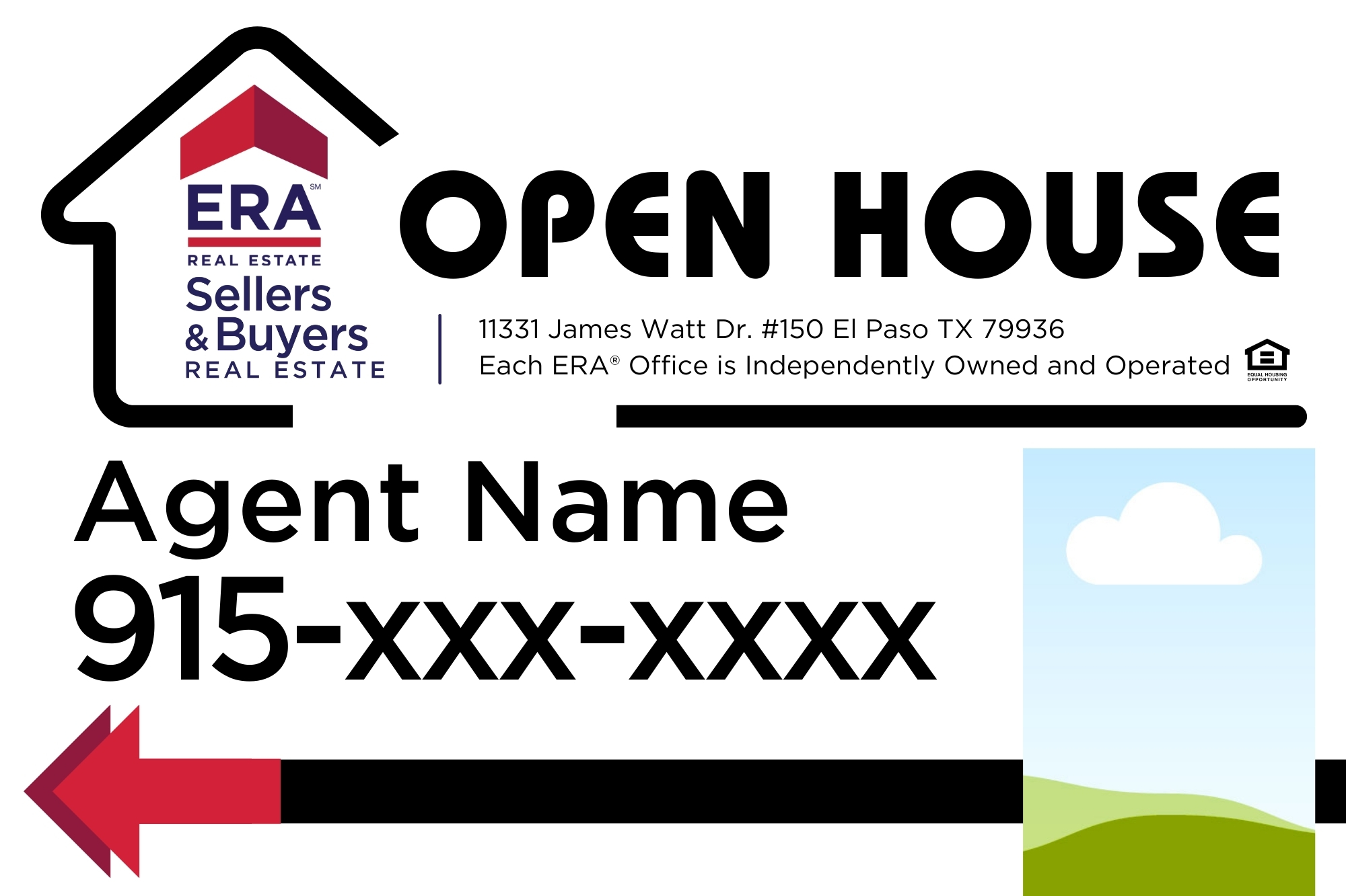 EAST Agent Name Open House - LEFT